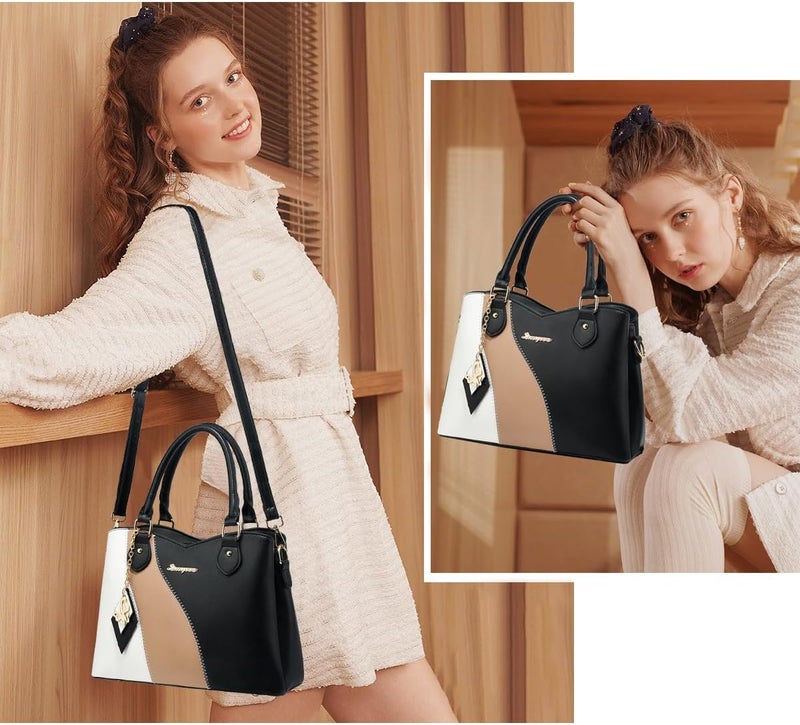 SiMYEER Purses and Handbags Top Handle Satchel Shoulder Bags Messenger Tote Bag for Ladies - Image 2